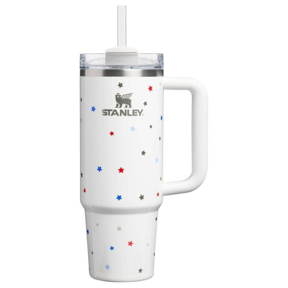 Stanley 30 oz Stainless Steel H2.0 FlowState Quencher Tumbler Starry Sparkle